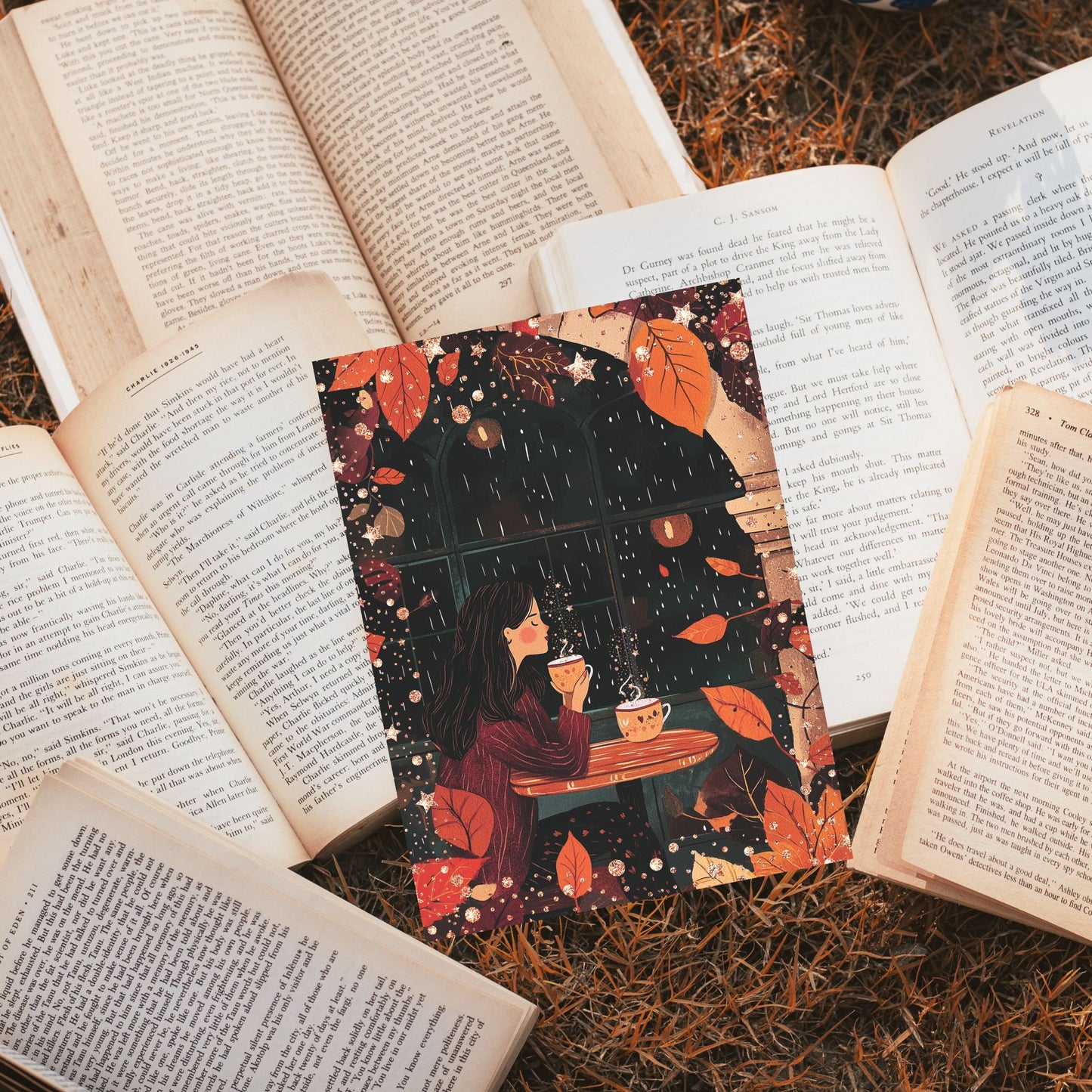 Autumn Reverie: A Cozy Writer's Notebook (6x9 Lined Perfect Bound)