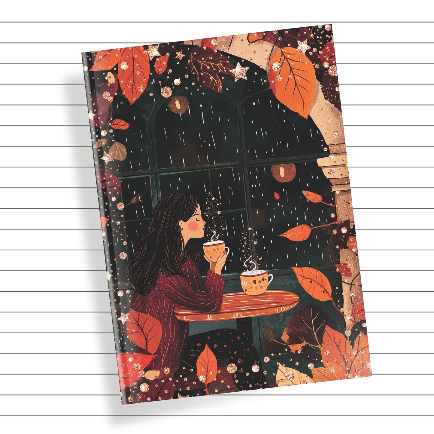 Autumn Reverie: A Cozy Writer's Notebook (6x9 Lined Perfect Bound)