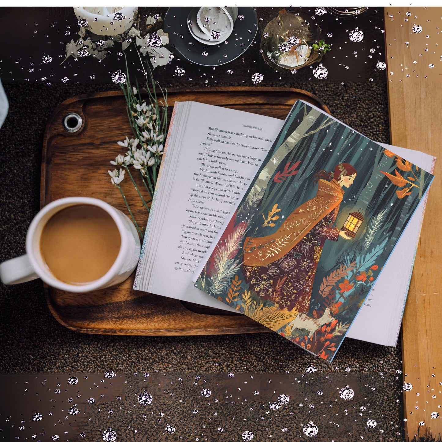Forest Luminescence: A Twilight Journey Notebook (6x9 Lined Perfect Bound)