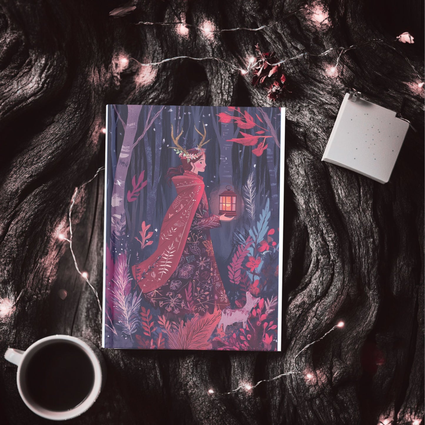 Midnight Bloom: A Twilight Forest Notebook (6x9 Lined Perfect Bound)