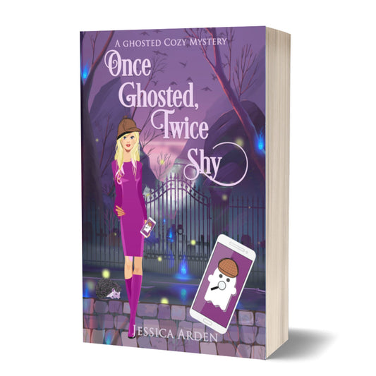 Once Ghosted, Twice Shy: A Ghosted Cozy Mystery (Paperback Edition)