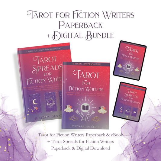 Tarot for Fiction Writers Paperback Duo + Digital Duo Bundle